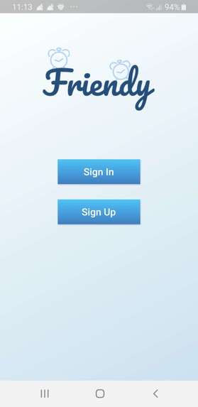Friendy – screenshot 1