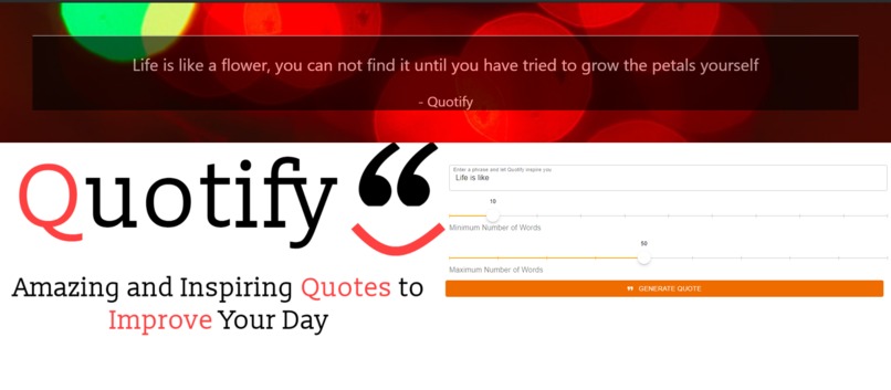 Quotify – screenshot 2