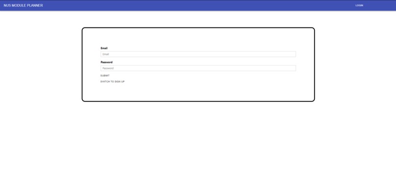 Nus Module Planner – screenshot 2