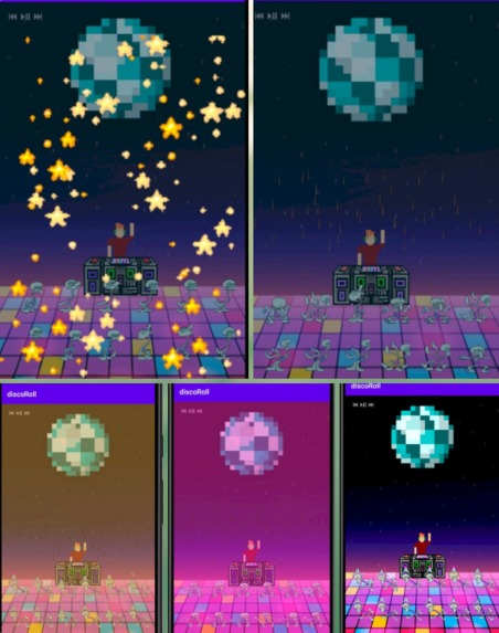 Spotify Integrated Virtual Disco – screenshot 1