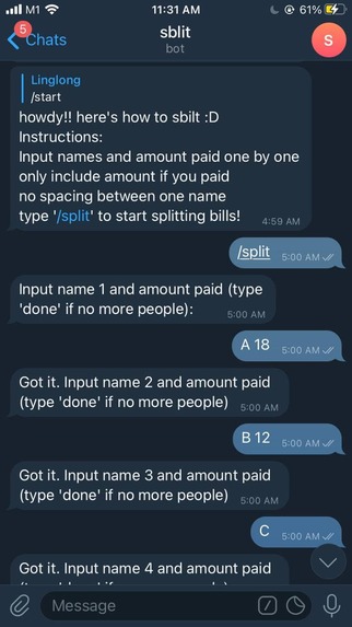 Sblit – screenshot 2