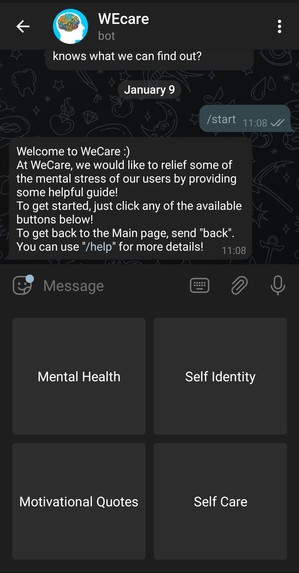 WeCare – screenshot 1