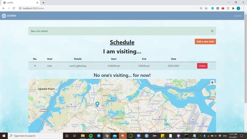 visitMe – screenshot 4