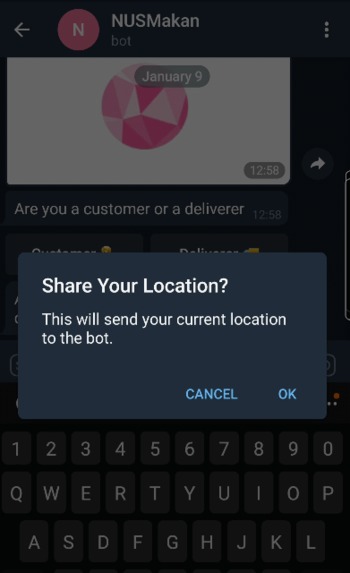 NUS Makan – screenshot 2