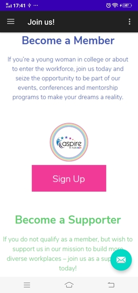 Aspire For Her – screenshot 2