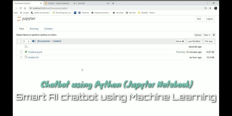 Chatbot v1.0 using machine learning & AI  – screenshot 1
