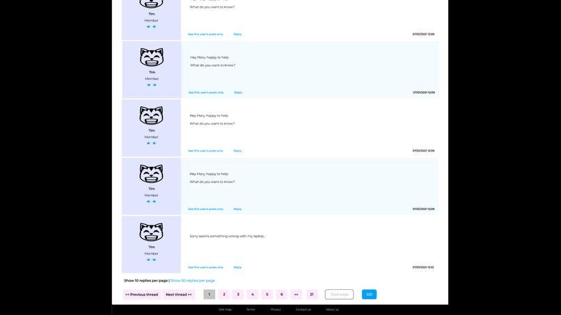 Aspire For Her Forum  – screenshot 6