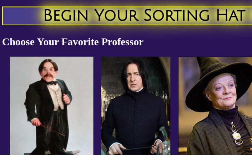 Hogwart's Sorting Hat! – screenshot 5
