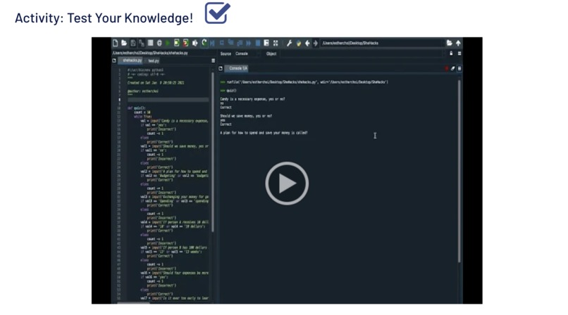 $he Knows Money – screenshot 3