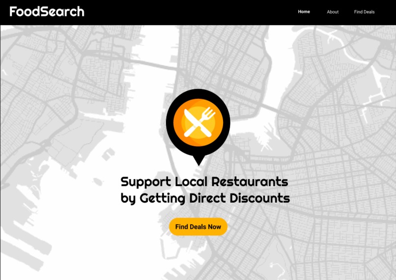 FoodSearch – screenshot 1