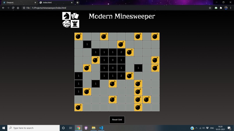 Modern Minesweeper – screenshot 1