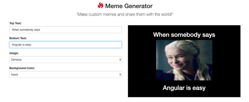 Meme Generator – screenshot 1