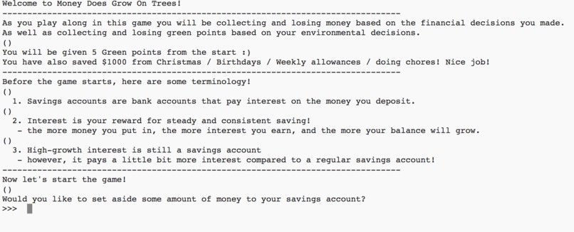 Money Does Grow On Trees – screenshot 1