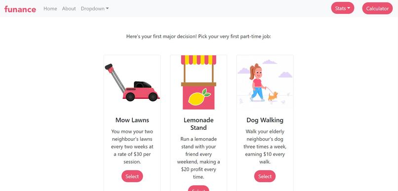 FUNance – screenshot 2