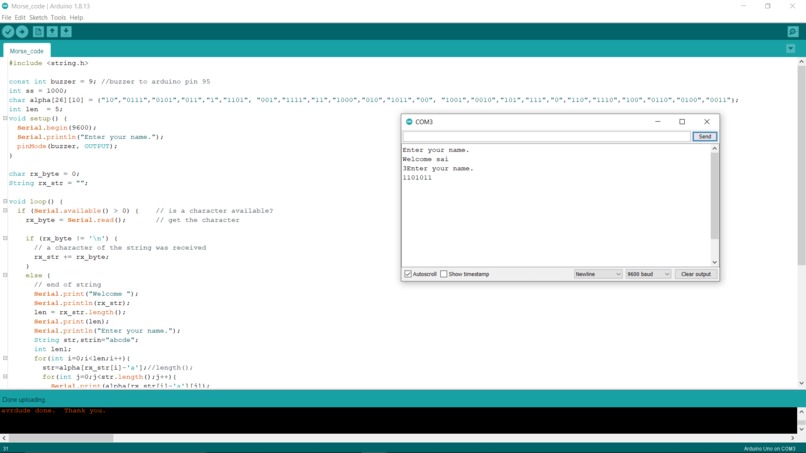 -- --- .-. ... .  – screenshot 3