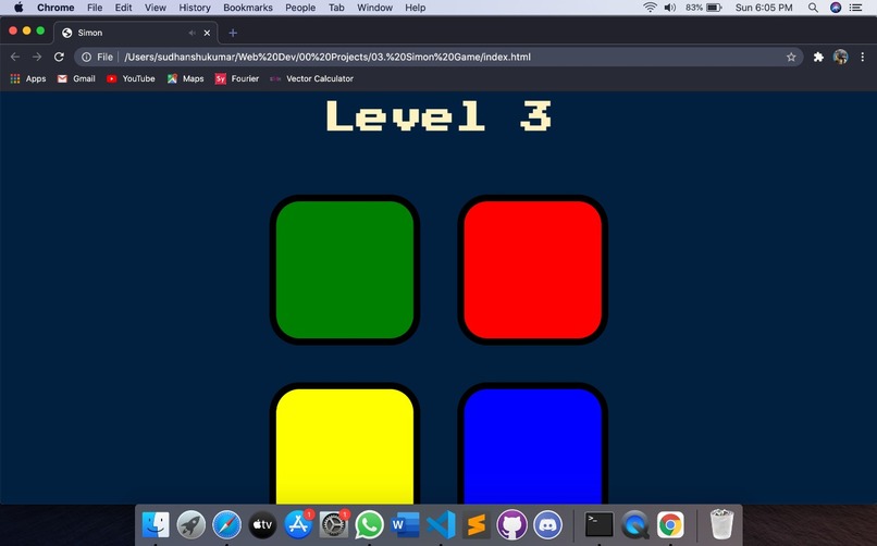 Simon Game – screenshot 1