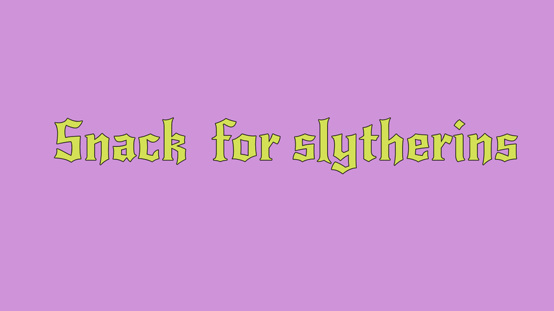 Snack for Slytherins – screenshot 1