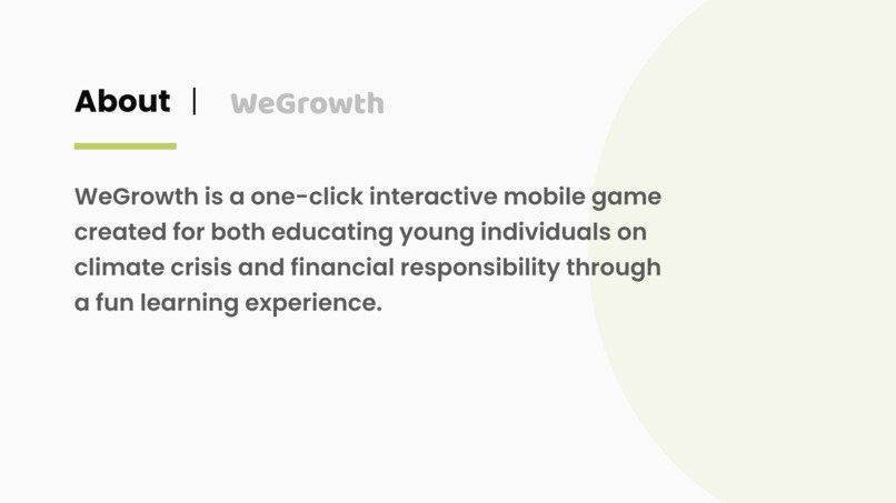 WeGrowth – screenshot 2