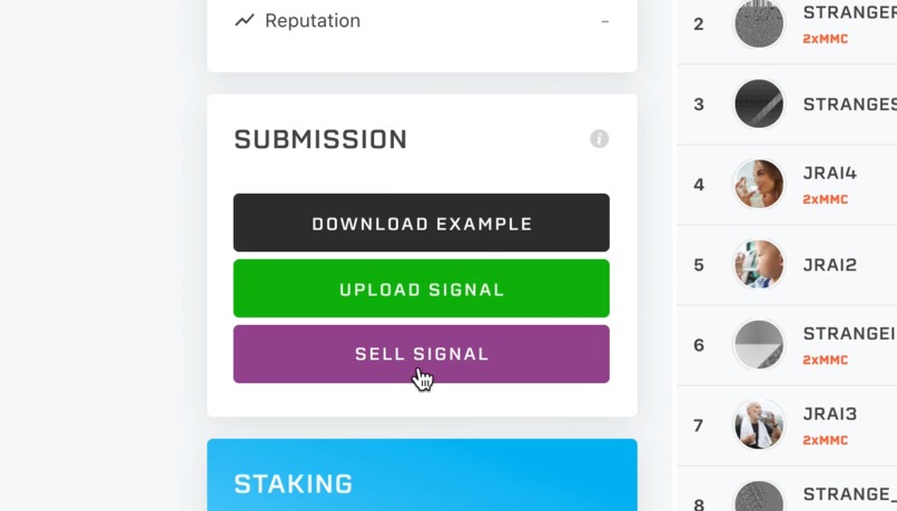 Numerai Signals Marketplace – screenshot 2