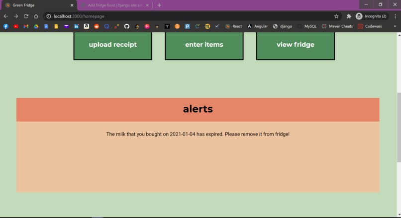 Green Fridge – screenshot 2