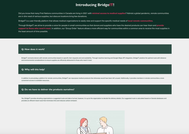 BridgeIT – screenshot 2