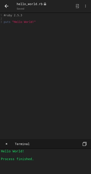 Hello World  – screenshot 1