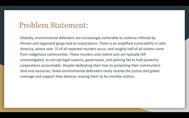 Defending Environmental Defenders – screenshot 3