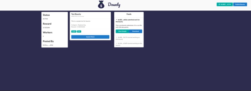 Dounty - a data bounty marketplace – screenshot 3