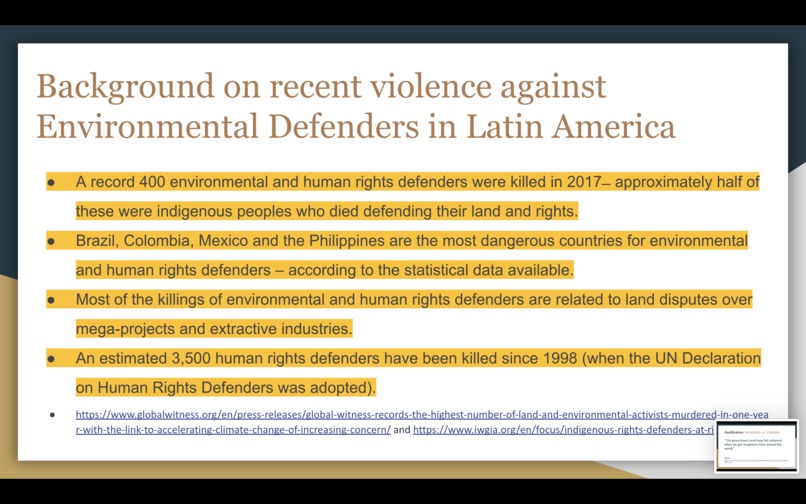 Defending Environmental Defenders – screenshot 5