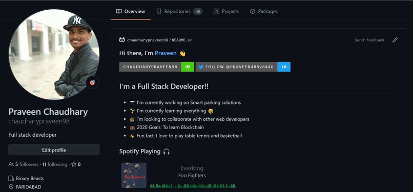 Set Up a Personal GitHub Page – screenshot 2