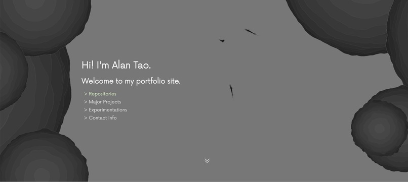 Personal Site Github Pages – screenshot 1