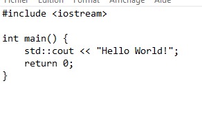 Hello, World in a New Language – screenshot 1
