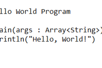 Hello, World in a New Language