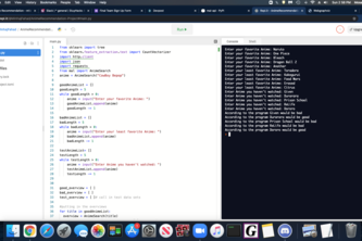 Anime Recommendation Project