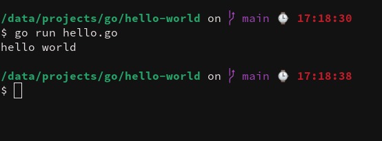 go-hello-world – screenshot 1