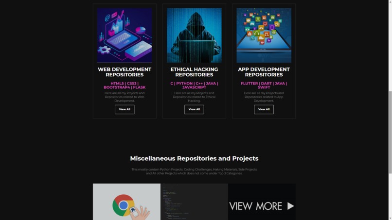 avinashkranjan.github.io – screenshot 1