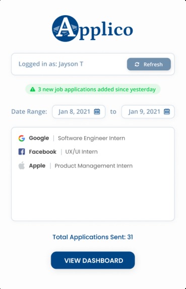 Applico – screenshot 1