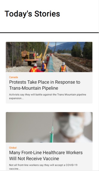 Breaking News – screenshot 1