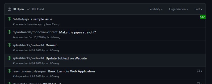 Git Bid – screenshot 9