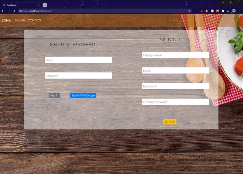 Dine – screenshot 4