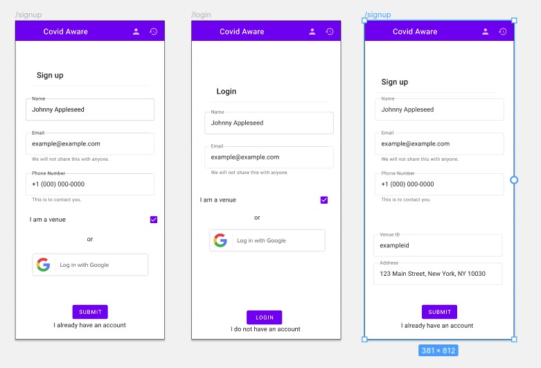 Covid Aware – screenshot 3