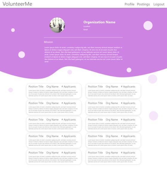 VolunteerMe – screenshot 1