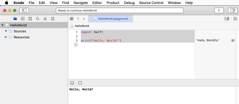 Hello, World in a New Language  – screenshot 1