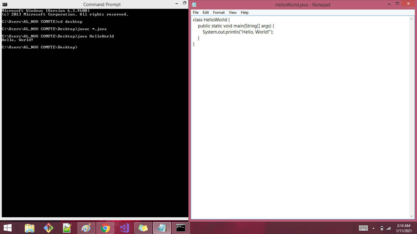 HelloWorld in java | Devpost