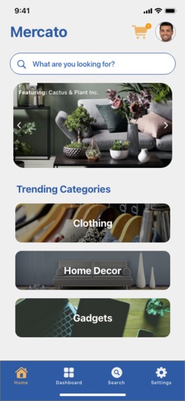 Mercato - Group #9 – screenshot 1