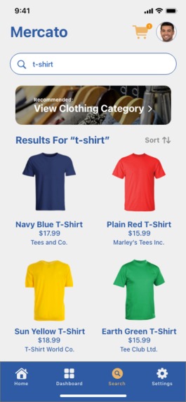 Mercato - Group #9 – screenshot 2