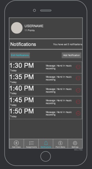 Group 19 - Motivation Points – screenshot 9