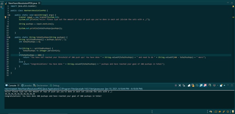 Local Hack Day New Years Resolution – screenshot 1