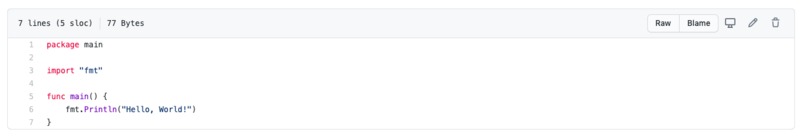 Hello, World in a New Language - Go – screenshot 1