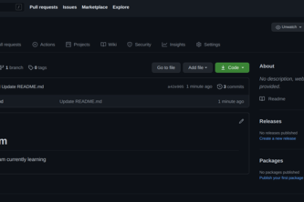github profile
